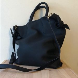 Anthropologie black handbag